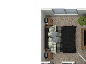 A1A Floor Plan A1A Floor Plan at Bell South Bay, Inglewood, CA